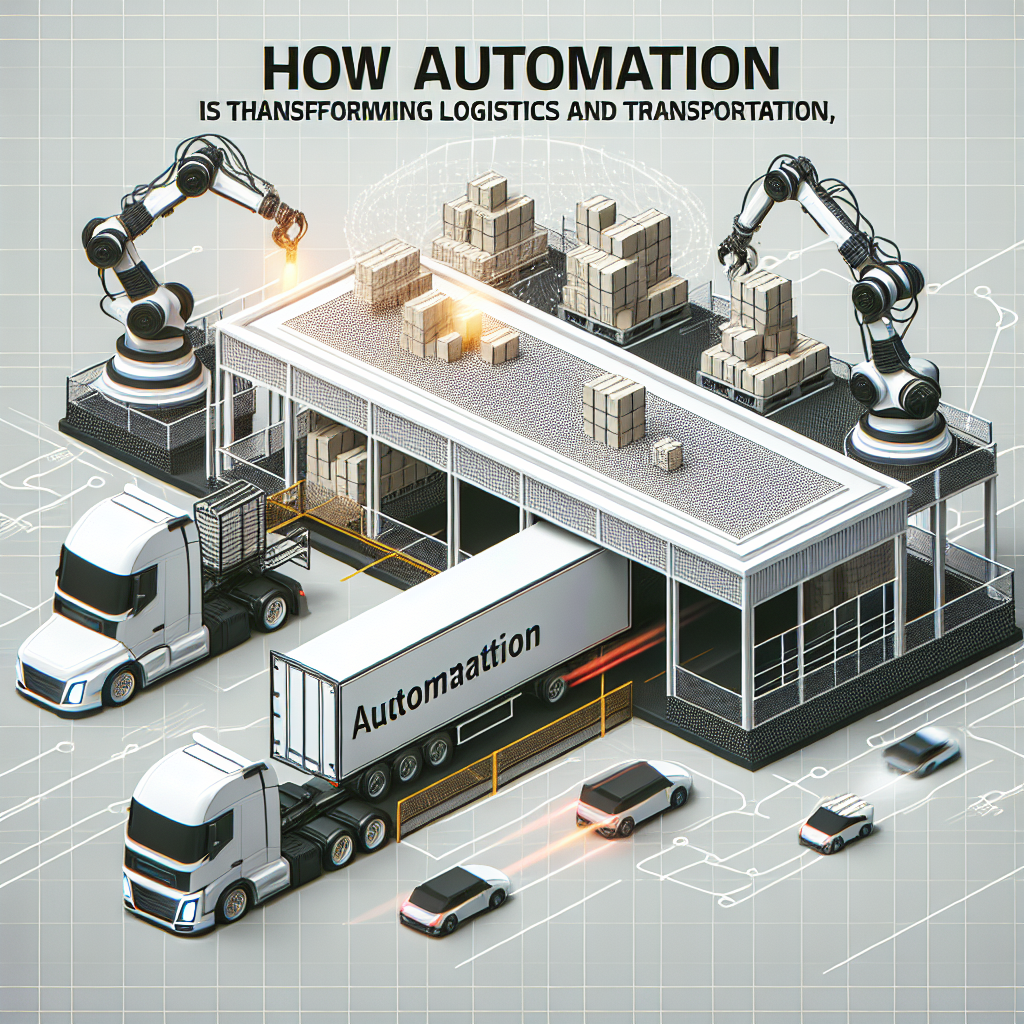 Cómo la automatización está transformando la logística y el transporte